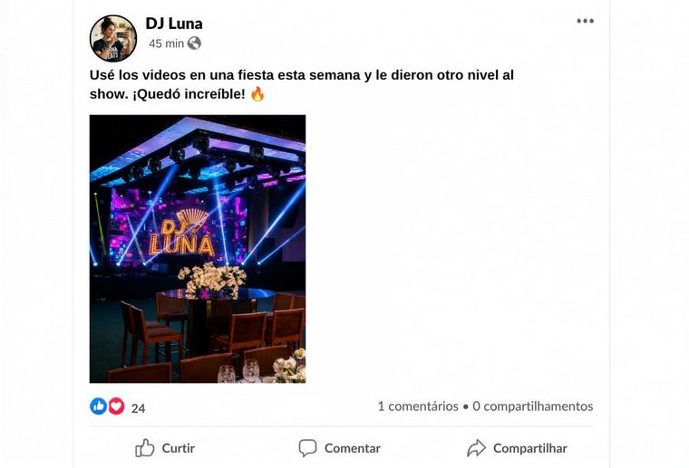 Comentario real de cliente ShowVisual 4